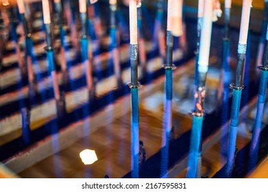 Cathodes put into electrolytic solution to get copper powder