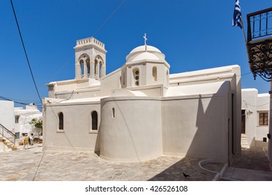 Catholic Church in Naxos island, Cyclades - Shutterstock ID 426526108