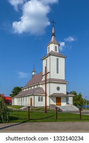 Catholic Church Of St. Stanislaus Kostka In Dukstas, Lithuania