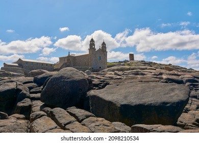 Catholic Sanctuary in Muxia Coast, Galicia, Northern Spain. This is one of the last stages in the Camino de Santiago along with the visit to the cape of the Finisterre.