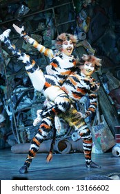 The Cats - A Scene From The Legendary Musical First Staged In Moscow In 2005.