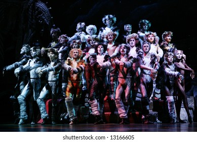 The Cats - A Scene From The Legendary Musical First Staged In Moscow In 2005.