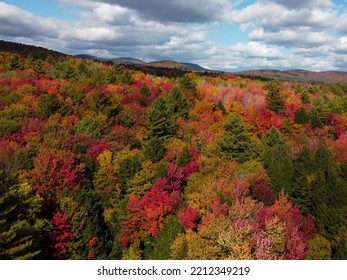 The CatSkills Mountains Upstate New York Arial View