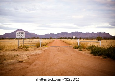 A Cattle Station Near Gemtree In The Northern Territory, Australia