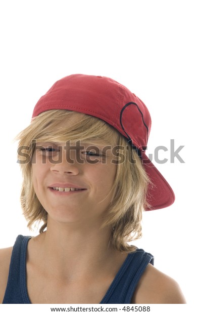 flat cap long hair