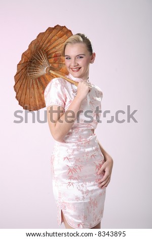 Pink Chinese Dress
