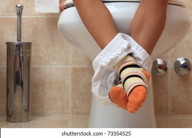 Child Toilet Images Stock Photos Vectors Shutterstock