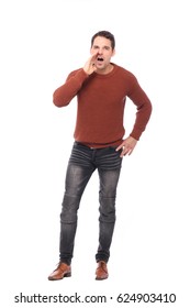 Caucasian Man Full Body Stock Photo 624903410 | Shutterstock