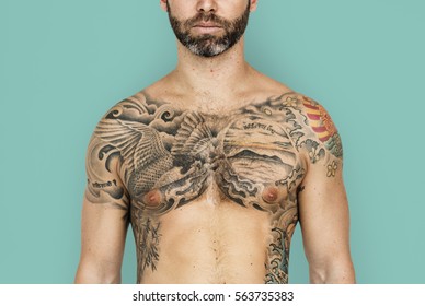 Chest Tattoo Images Stock Photos Vectors Shutterstock