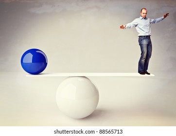 10,167 Man balancing ball Images, Stock Photos & Vectors | Shutterstock