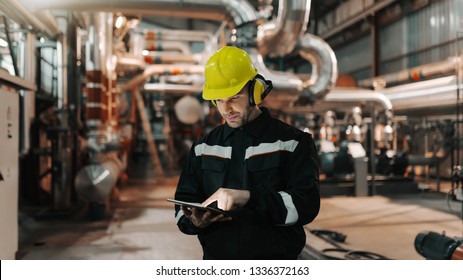 Two Blue Collar Workers White Uniforms Stock Photo 1408793048 ...