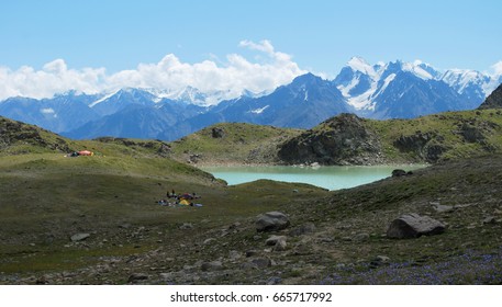 The Caucasus — The Geographical Region, Mainly The Highland In Eurasia Located To The South From The East European Plain On Border Of Europe And Asia.
