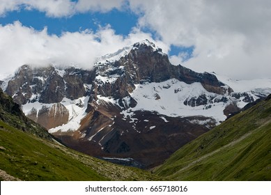 The Caucasus — The Geographical Region, Mainly The Highland In Eurasia Located To The South From The East European Plain On Border Of Europe And Asia.
