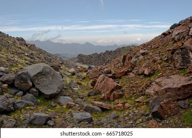 The Caucasus — The Geographical Region, Mainly The Highland In Eurasia Located To The South From The East European Plain On Border Of Europe And Asia.
