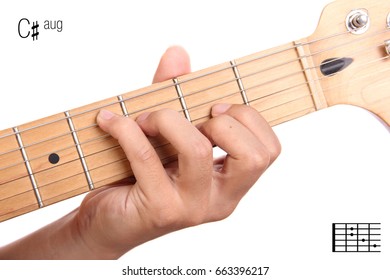 Caug Advanced Guitar Keys Series Closeup Stock Photo Edit Now