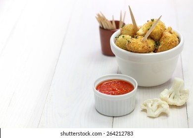 Cauliflower Bites, Vegetarian Food