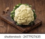 Cauliflower or cauliflower is a plant that belongs to the botrytis group of the Brassica oleracea type (Brassicaceae family).