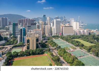 Causeway Bay In Hong Kong China