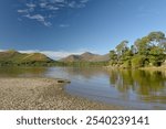 Causey Pike across Derwentwater near Keswick in the Lake District