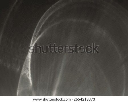 Caustic flow on dark background. Abstract caustic reflections on black. Can be used as overlay elements for design projects. 