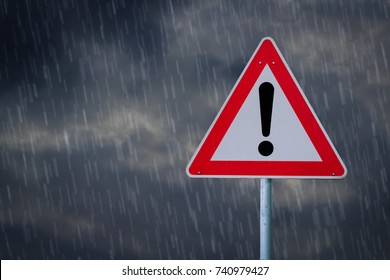 Caution - Bad Weather