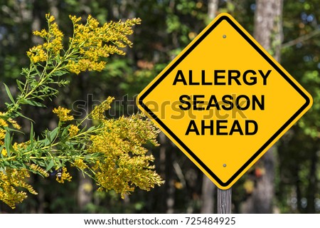 Caution Sign - Allergy Season Ahead