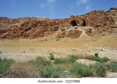 Cave 1 and 2 of the Dead Sea Scrolls at Qumran