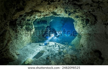 Cave Diving in Devil's Spring System, Florida