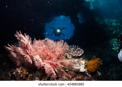 Cave Diving In Raja Ampat ; West Papua