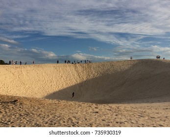 Cave in dunes