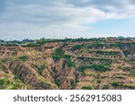 Cave dwellings on the Loess Plateau in Linfen, Shanxi