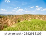 Cave dwellings on the Loess Plateau in Linfen, Shanxi