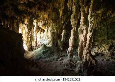 Cave In Eua Island, Kingdom Of Tonga In South Pacific