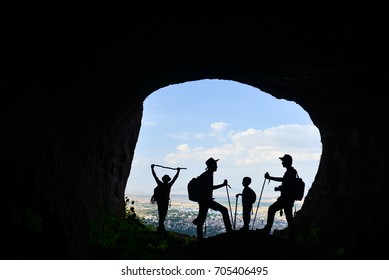 Cave Explorers And Travelers