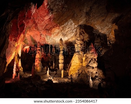 Cave of Carbonnières in the Lot in France