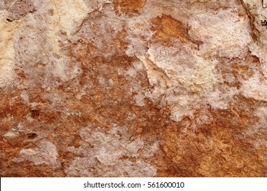 Cave Gold Rock Stone Texture Or Background