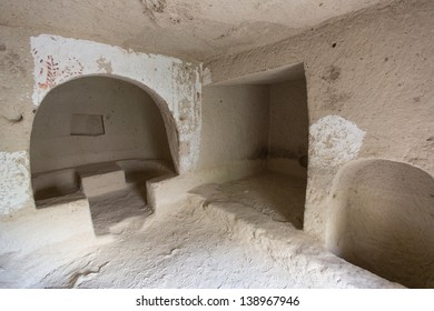 cave house indoor at Cappadocia Turkey