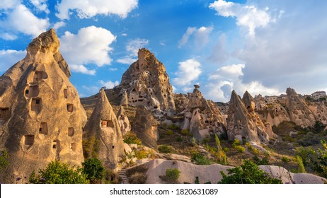 Cave house in Uchisar village, Cappadocia, Turkey. - Powered by Shutterstock