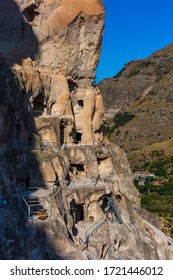 Cave Monastery Of Vardzia Landmark Of Samtskhe Javakheti Region Georgia Eastern Europe