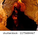 Cave of the Mounds, a natural limestone cave located near Blue Mounds, Wisconsin, United States, is named for two nearby hills called the Blue Mounds.