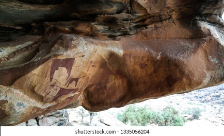 Cave Paintings And Petroglyphs Laas Geel Near Hargeisa, Somalia