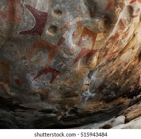 Cave Paintings And Petroglyphs Laas Geel Near Hargeisa, Somalia