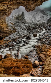 Cave At Sinks Canyon Lander Wyoming