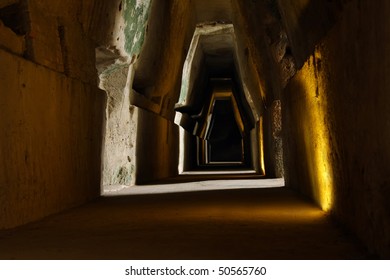 Cave Of The Sybil, Cumae, Italy