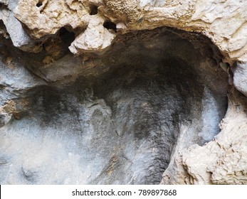 Cave Wall,Stone Background Texture.