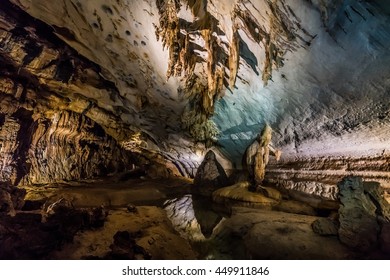 Caves In Mulu National Park, Sarawak, Borneo, Malaysia.