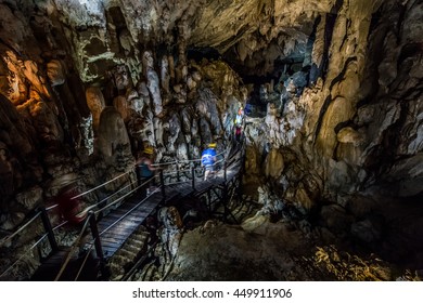 Caves In Mulu National Park, Sarawak, Borneo, Malaysia.