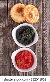 Caviar And Blinis