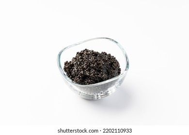 Caviar On White Background.
Popular For Its High Quality Ingredients.