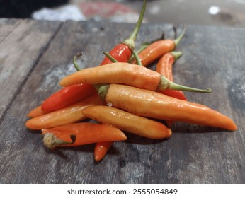 cayenne pepper on the kitchen table